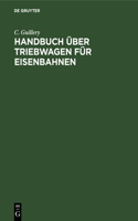 Handbuch Über Triebwagen Für Eisenbahnen