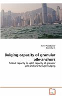 Bulging capacity of granular pile-anchors