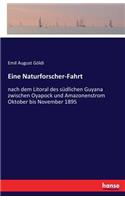 Eine Naturforscher-Fahrt