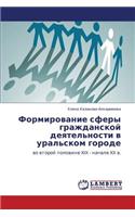 Formirovanie Sfery Grazhdanskoy Deyatel'nosti V Ural'skom Gorode