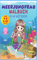 Meerjungfrau Färbung Buch für Kinder im Alter von 9-12