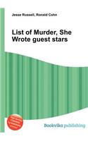 List of Murder, She Wrote Guest Stars