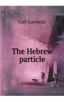 The Hebrew particle