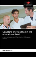 Concepts of evaluation in the educational field