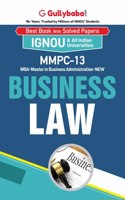 Gullybaba IGNOU MBF (New) 2nd Sem MMPC-13 Business Laws in English - Latest Edition IGNOU Help Book with Solved Previous Year's Question Papers and Important Exam Notes