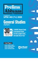 Arihant Prelims Abhyaas General Studies Paper I 30+ Tests for UPSC IAS (PRE) For Exam 2025
