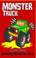 Monster Truck Coloring Book for Kids