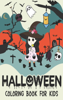Halloween Coloring Book For Kids