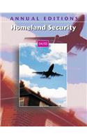 Annual Editions: Homeland Security 04/05