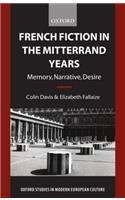 French Fiction in the Mitterrand Years