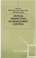 Critical Perspectives in Management Control
