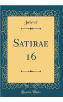 Satirae 16 (Classic Reprint)