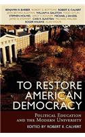 To Restore American Democracy