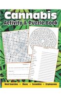 Cannabis Activity And Puzzle Book
