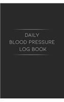 Daily Blood Pressure Log Book