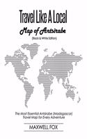 Travel Like a Local - Map of Antsirabe (Black and White Edition)