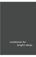 Notebook for Ideas