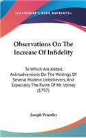 Observations on the Increase of Infidelity