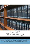 L'Annee Geographique