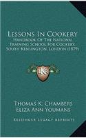 Lessons in Cookery