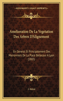 Amelioration De La Vegetation Des Arbres D'Alignement