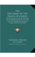 The Doctrine of the Death of Christ