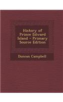 History of Prince Edward Island