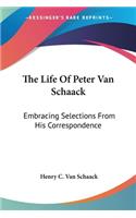 The Life Of Peter Van Schaack