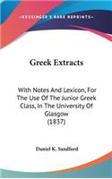 Greek Extracts