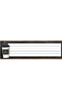 Industrial Cafe Nameplates
