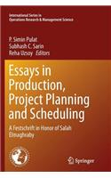 Essays in Production, Project Planning and Scheduling