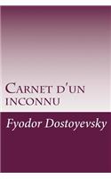 Carnet d'un inconnu