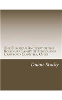 European Origins of the Bollinger Family of Seneca County, Ohio