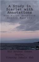 Study in Scarlet With Annotations