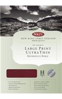 Ultrathin Large Print Reference Bible-NKJV