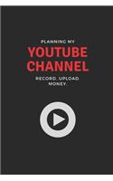 Planning my Youtube Channel - This notebook will help you