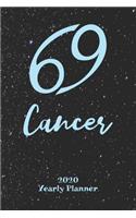 2020 Yearly Planner - Zodiac Sign Cancer