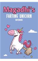 Magadhi's Farting Unicorn Notebook
