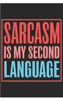 Sarcasm is my second language