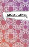 Tagesplaner Mandala Ornament: Eleganter Terminplaner I DIN A5 I 120 Seiten I Tageskalender I Organizer für Schüle, Uni und Büro(1 Abstrakte Tagesplaner)