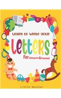 Alphabet Trace the Letters: The Big Book of Letter Tracing Practice for Toddlers- First Handwriting Workbook: Essential Preschool Skills for Ages 2-4 (Preschool Milestones Teac