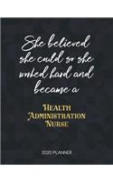 She Believed She Could So She Worked Hard And Became A Health Administration Nurse