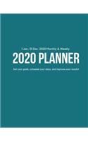 Weekly & Monthly 2020 Planner