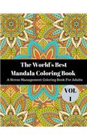 world's best mandala coloring book A Stress Management Coloring Book for adults