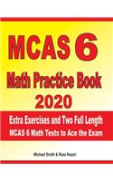 MCAS 6 Math Practice Book 2020