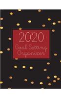 2020 Goal Setting Organizer: Undated Journal to help you track your monthly, weekly and yearly goals With this ledger you can track your progress, priorities, checklists, action