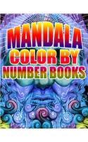 Mandala Color by Number Books