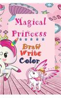 Magical Princess Draw Write Color