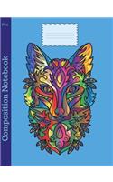 Composition Notebook Fox
