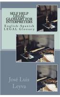 Self Help Legal Glossary for Interpreters